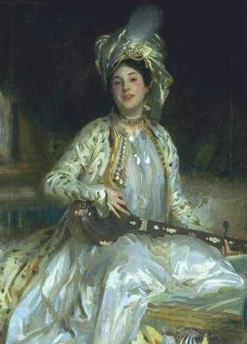 John Singer Sargent Portrait of Almina Daughter of Asher Wertheimer Germany oil painting art